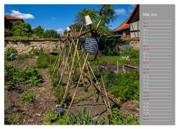 Produktbild: Kloster Dr&uuml;beck-Ehemalige Harzer Benediktiner-Abtei (hochwertiger Premium Wandkalender 2026 DIN A2 quer), Kunstdruck in Hochglanz