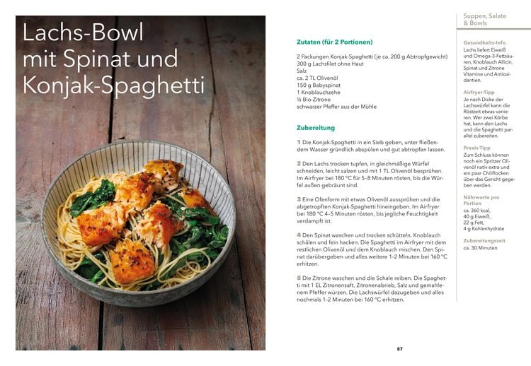 Produktbild: Airfryer Balance &ndash; Genussvoll essen trotz Diabetes