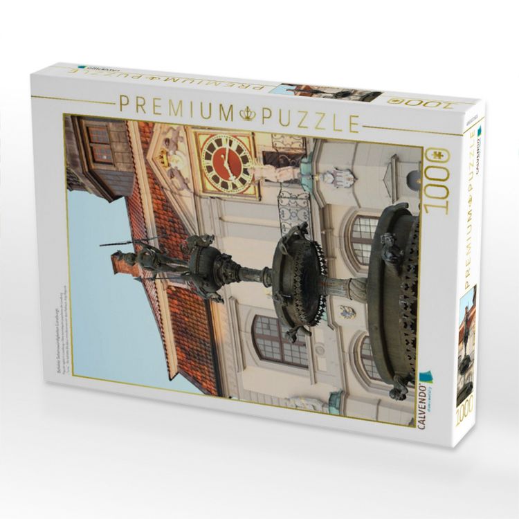 Produktbild: CALVENDO Puzzle Beliebte Sehensw&uuml;rdigkeiten L&uuml;neburgs | 1000 Teile Lege-Gr&ouml;&szlig;e 64x48cm Foto-Puzzle f&uuml;r gl&uuml;ckliche Stunden