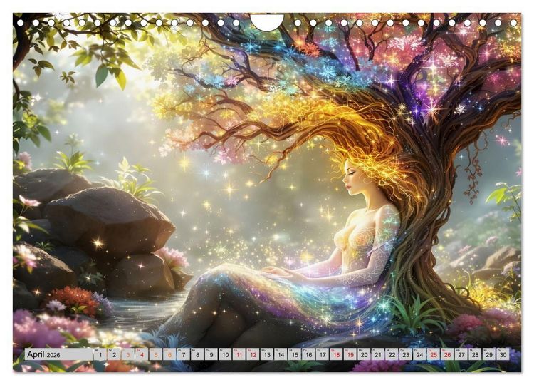 Produktbild: Baumvisionen (Wandkalender 2026 DIN A4 quer), CALVENDO Monatskalender