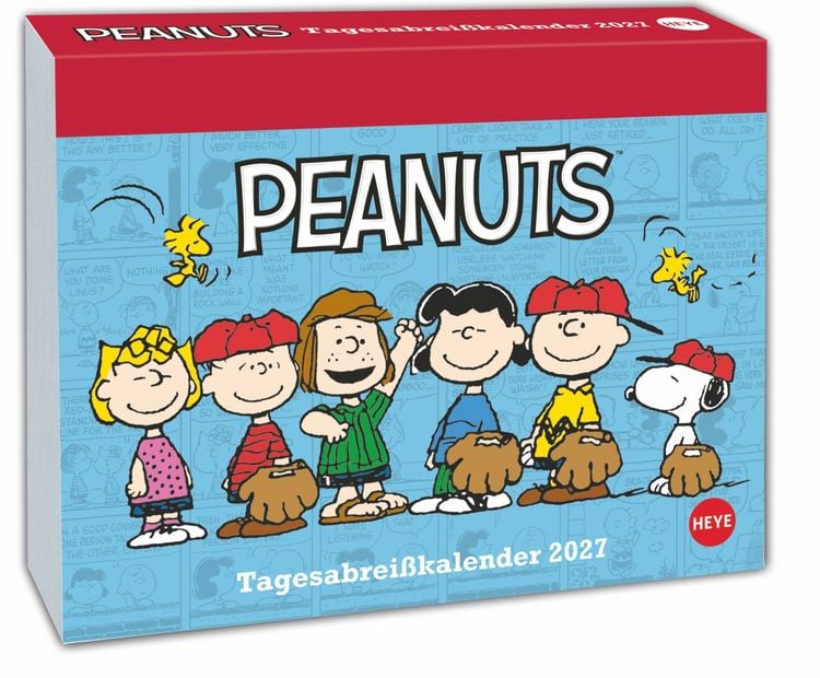 Produktbild: Peanuts Tagesabrei&szlig;kalender 2027