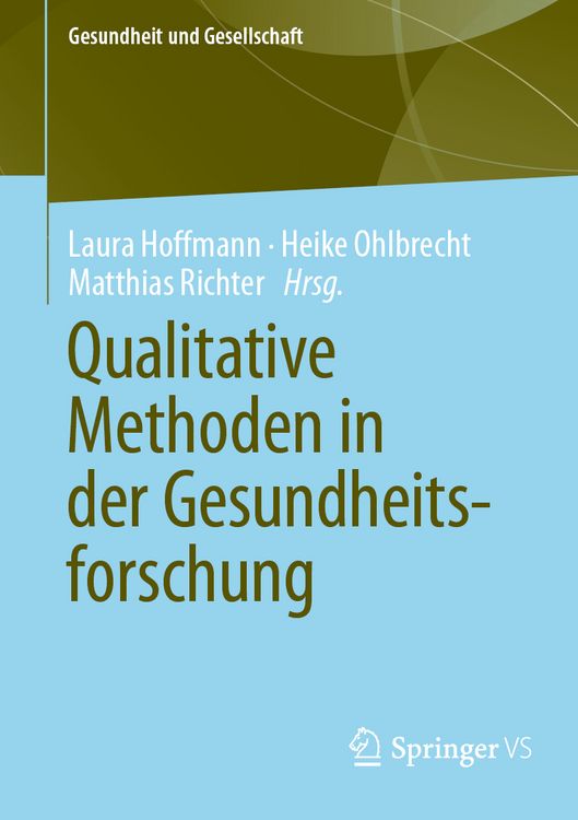Produktbild: Qualitative Methoden in der Gesundheitsforschung