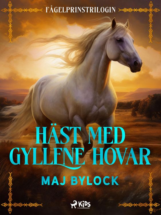 Produktbild: H&auml;st med gyllene hovar
