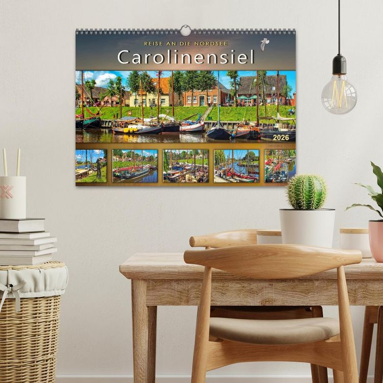 Produktbild: Reise an die Nordsee - Carolinensiel (Wandkalender 2026 DIN A3 quer), CALVENDO Monatskalender