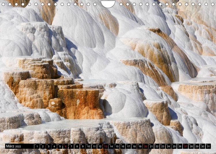 Produktbild: Zauberhaftes Yellowstone - Einzigartige Farben und Formen der Natur (Wandkalender 2022 DIN A4 quer)