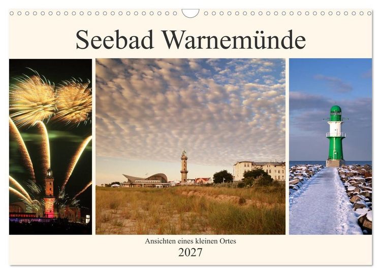 Produktbild: Seebad Warnem&uuml;nde (Wandkalender 2027 DIN A3 quer), CALVENDO Monatskalender