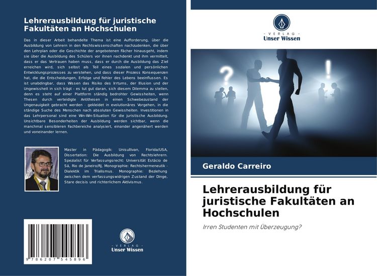 Produktbild: Lehrerausbildung f&uuml;r juristische Fakult&auml;ten an Hochschulen