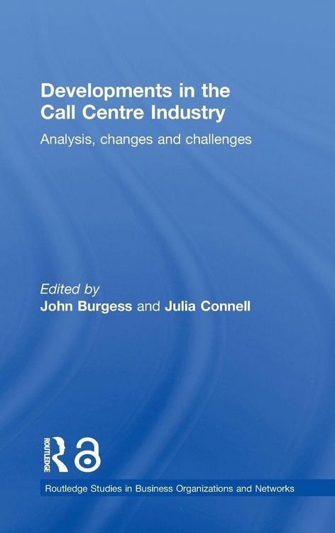Produktbild: Developments in the Call Centre Industry