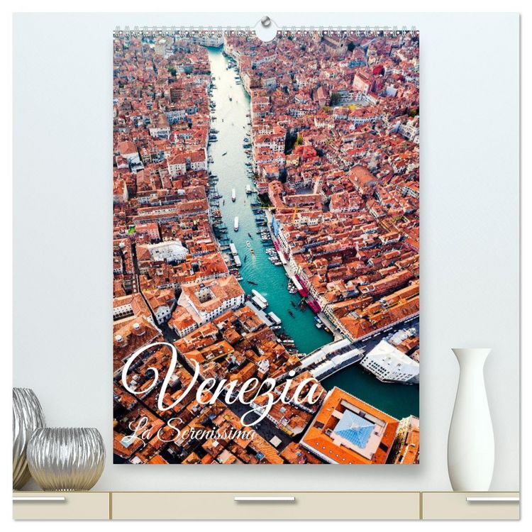 Produktbild: Venezia - La Serenissima repubblica (hochwertiger Premium Wandkalender 2026 DIN A2 hoch), Kunstdruck in Hochglanz
