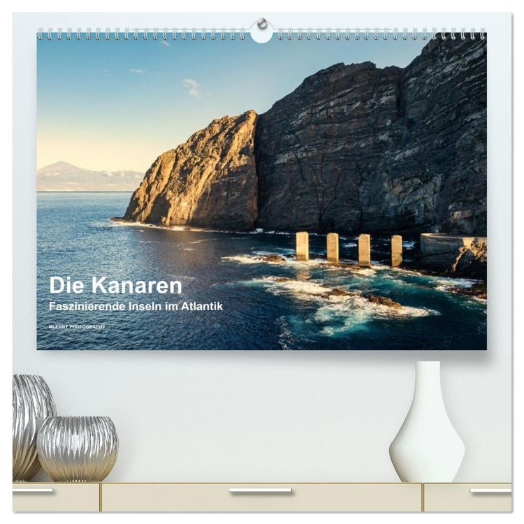 Produktbild: Die Kanaren &ndash; Faszinierende Inseln im Atlantik (hochwertiger Premium Wandkalender 2026 DIN A2 quer), Kunstdruck in Hochglanz