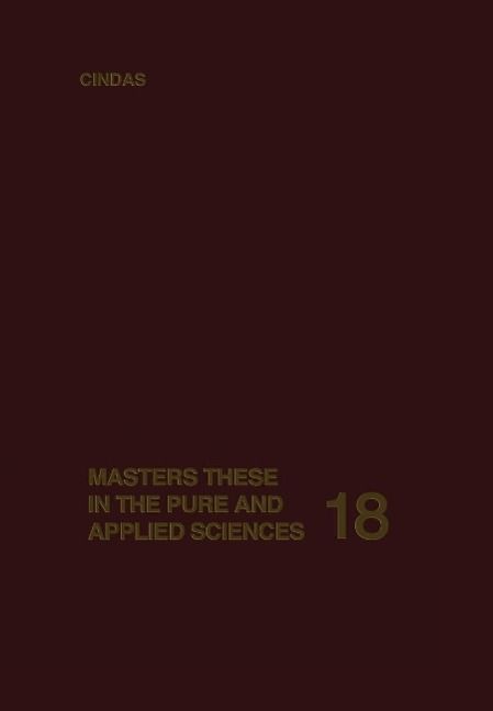 Produktbild: Masters Theses in the Pure and Applied Sciences