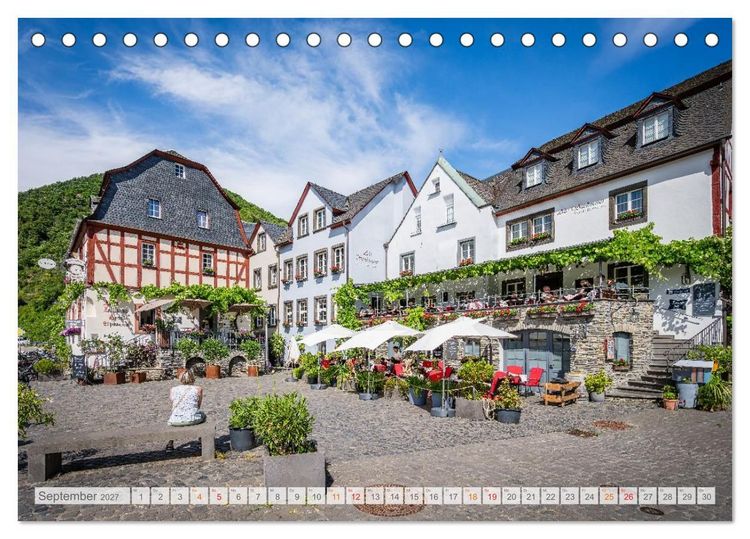 Produktbild: Beilstein - das "Rothenburg" der Mosel (Tischkalender 2027 DIN A5 quer), CALVENDO Monatskalender