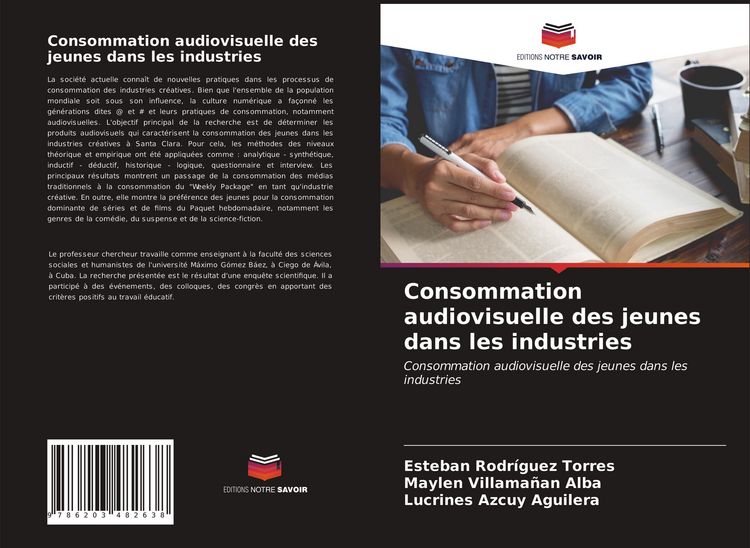 Produktbild: Consommation audiovisuelle des jeunes dans les industries