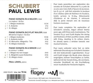 Produktbild: Schubert: Piano Sonatas D. 537,568 & 664