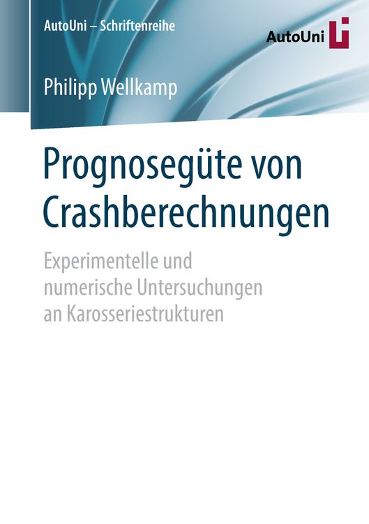 Produktbild: Prognoseg&uuml;te von Crashberechnungen