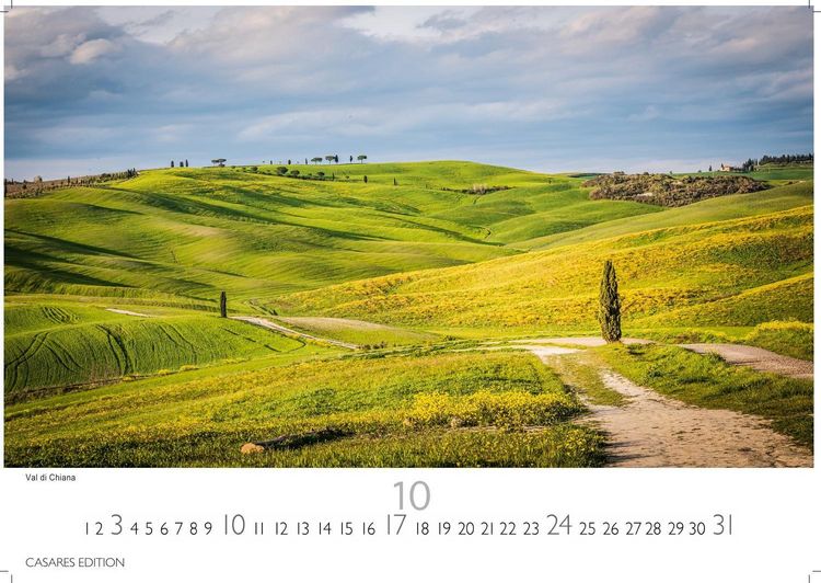 Produktbild: Toskana Kalender 2027 &ndash; Wandkalender | Fotokalender Italien 24x35 cm - mit malerischen Fotos der Toskana- Italien