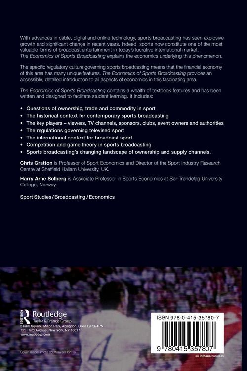 Produktbild: The Economics of Sports Broadcasting