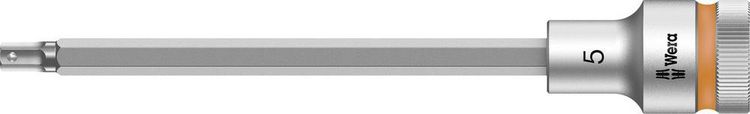 Produktbild: Wera 8740 C HF 05003841001 Innen-Sechskant Steckschl&uuml;ssel-Bit-Einsatz 5 mm 1/2\" (12.5 mm)