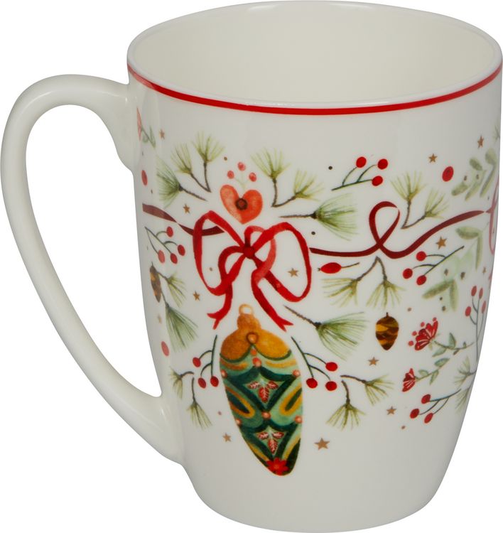 Produktbild: Porzellan-Tasse - Festliche Weihnachten