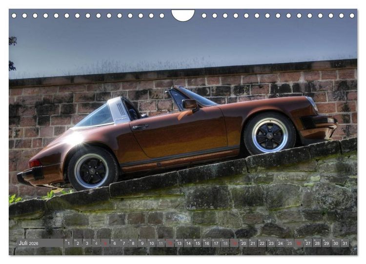 Produktbild: Porsche 911SC - zwei starke Typen (Wandkalender 2026 DIN A4 quer), CALVENDO Monatskalender