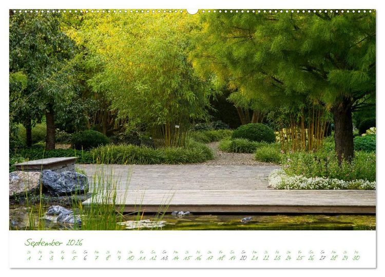 Produktbild: Kreislehrgarten in Steinfurt (hochwertiger Premium Wandkalender 2026 DIN A2 quer), Kunstdruck in Hochglanz