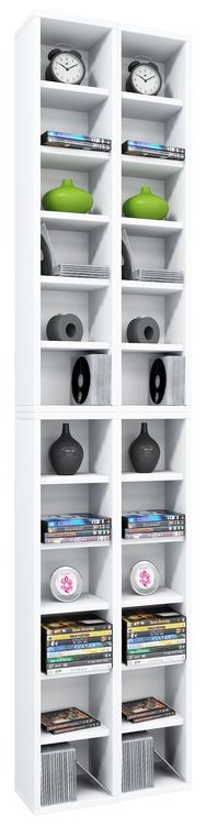 Produktbild: Holz CD DVD Stand Regal Schrank St&auml;nder Almera