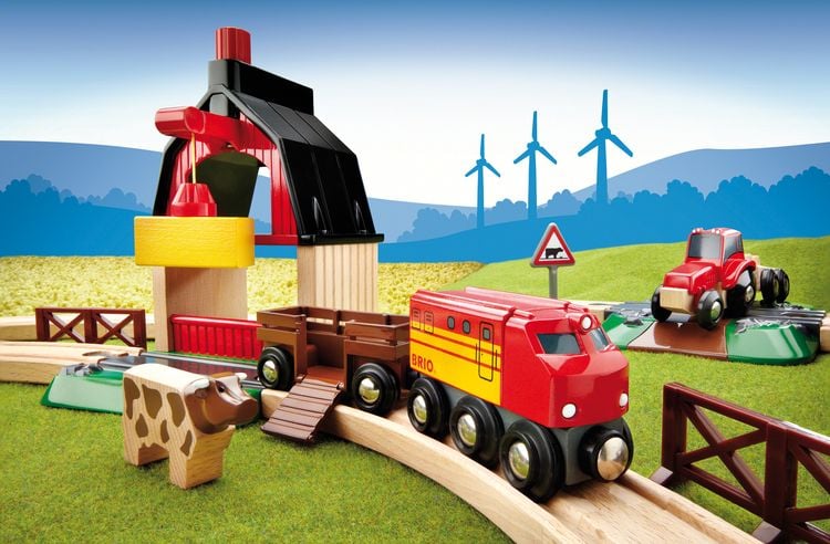 Brio Bahn Bauernhof Set