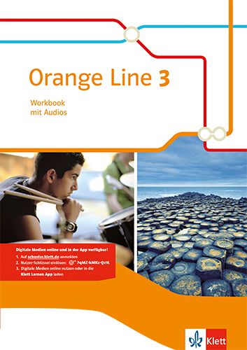 Produktbild: Orange Line 3. Workbook mit Audios Klasse 7