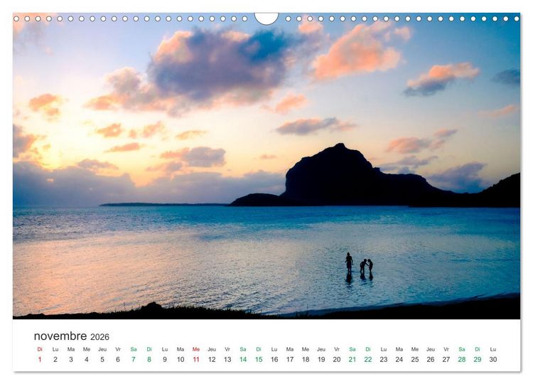 Produktbild: Magnifique &icirc;le Maurice (Calendrier mural 2026 DIN A3 vertical), CALVENDO calendrier mensuel