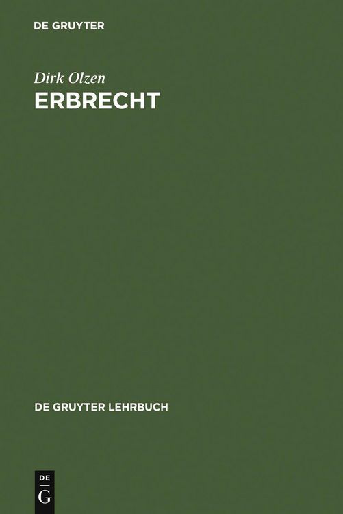 Produktbild: Erbrecht