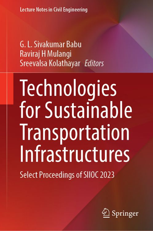 Produktbild: Technologies for Sustainable Transportation Infrastructures