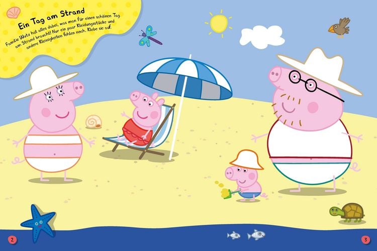 Produktbild: Peppa Pig Mein Stickerbuch Anziehen mit Peppa ab 3 Jahre