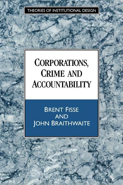 Produktbild: Corporations, Crime and Accountability