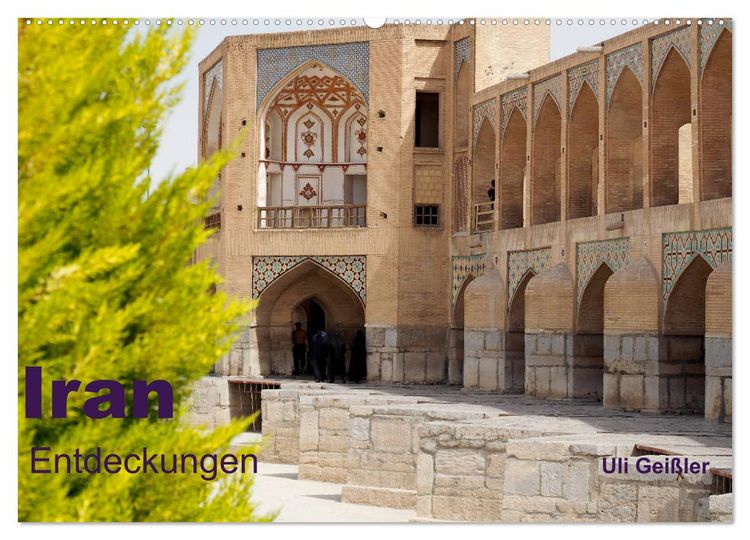 Produktbild: Iran - Entdeckungen (Wandkalender 2026 DIN A2 quer), CALVENDO Monatskalender
