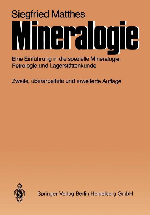 Produktbild: Mineralogie