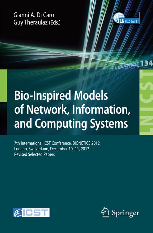 Produktbild: Bio-Inspired Models of Network, Information, and Computing Systems