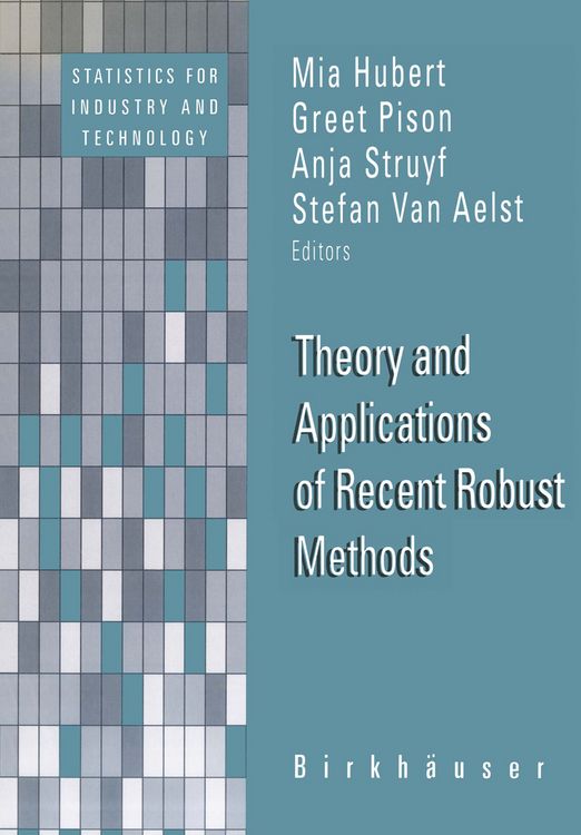 Produktbild: Theory and Applications of Recent Robust Methods