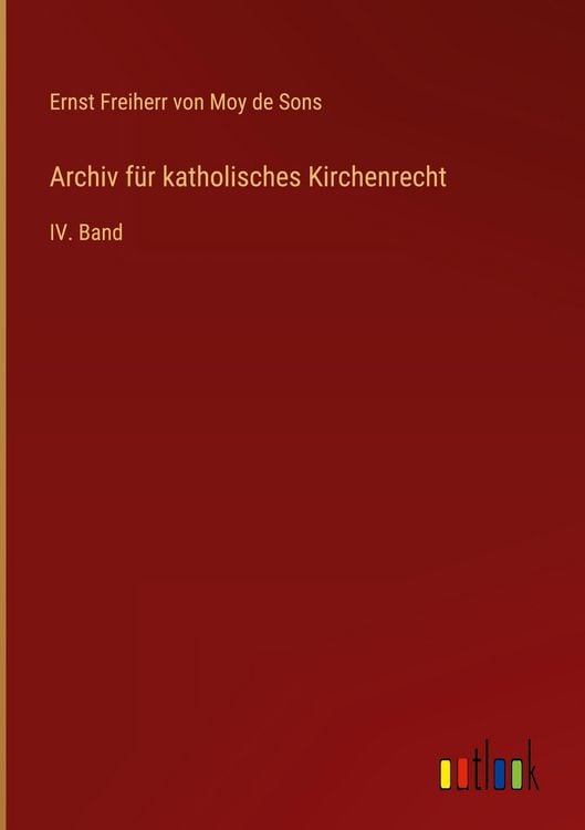 Produktbild: Archiv f&uuml;r katholisches Kirchenrecht