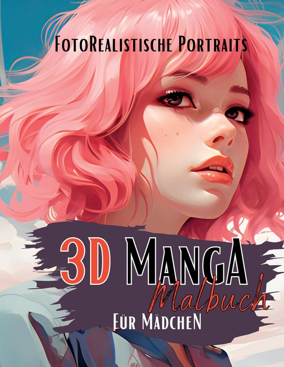 Produktbild: Manga Malbuch f&uuml;r M&auml;dchen
