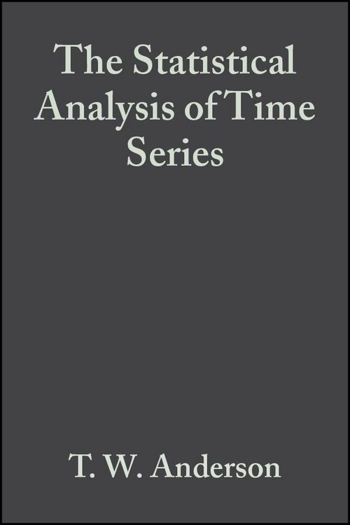 Produktbild: The Statistical Analysis of Time Series