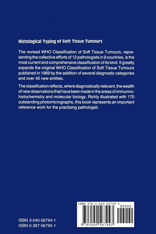 Produktbild: Histological Typing of Soft Tissue Tumours