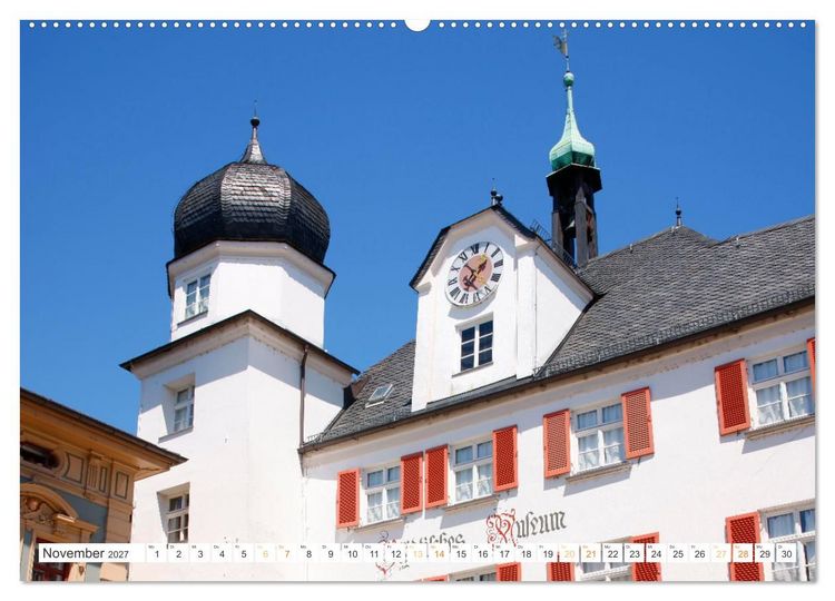 Produktbild: Rosenheim - Die Stadt vor den Bergen (Wandkalender 2027 DIN A2 quer), CALVENDO Monatskalender