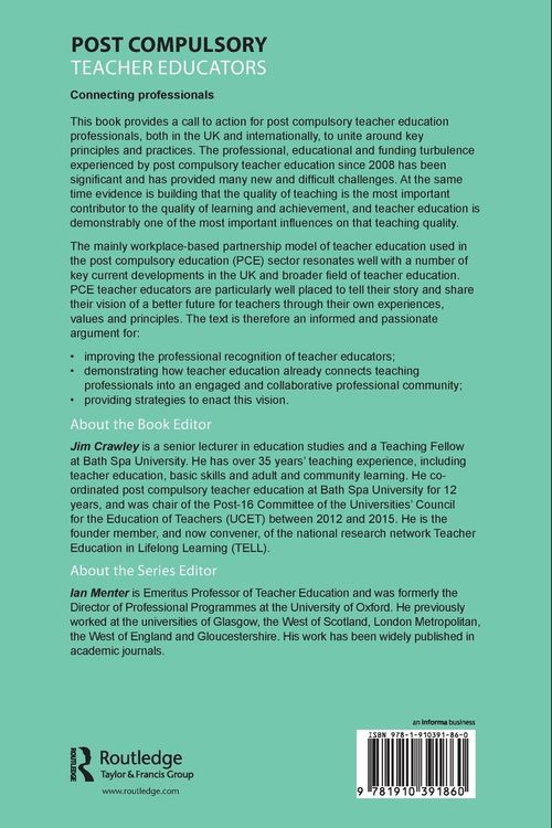 Produktbild: Post Compulsory Teacher Educators