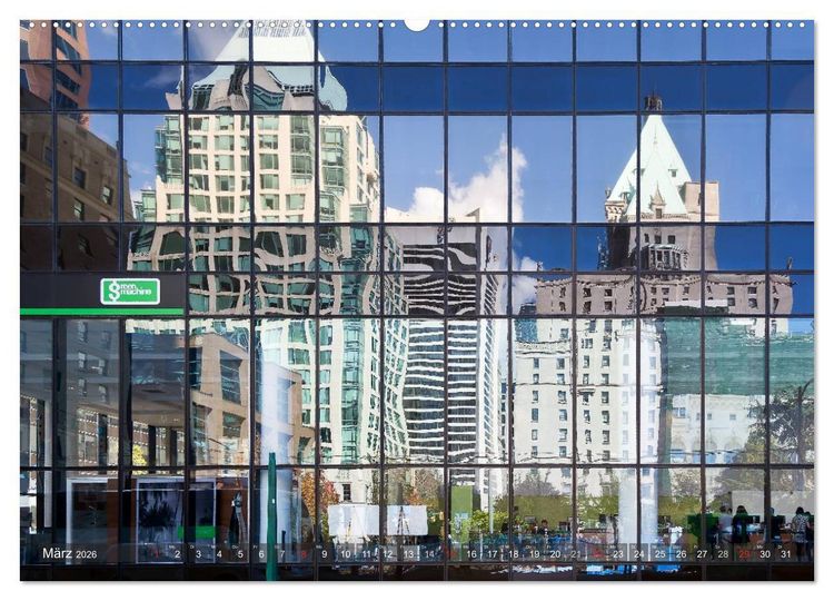 Produktbild: Vancouver Perspektiven (hochwertiger Premium Wandkalender 2026 DIN A2 quer), Kunstdruck in Hochglanz