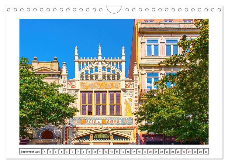 Produktbild: Porto - Stadt am Rio Douro (Wandkalender 2026 DIN A4 quer), CALVENDO Monatskalender