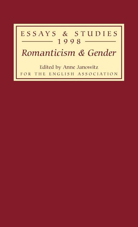 Produktbild: Romanticism and Gender