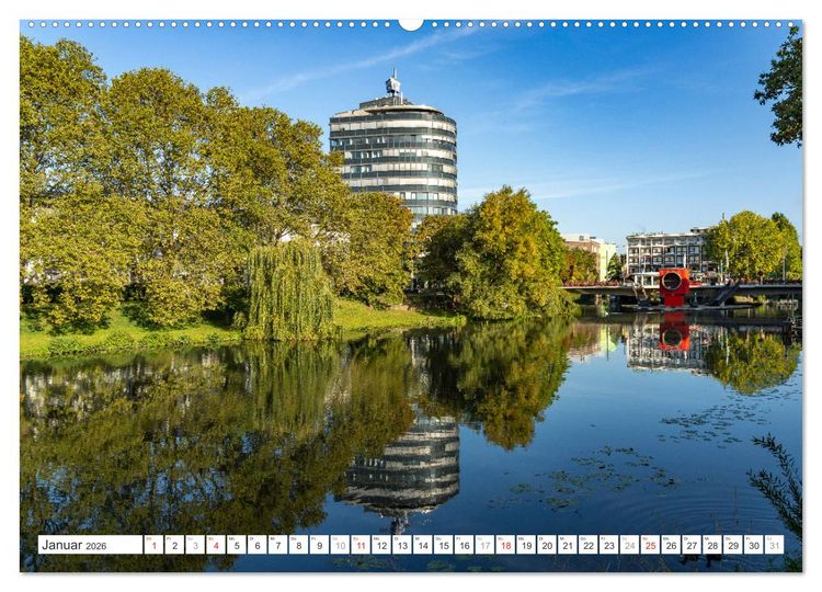 Produktbild: Baden-W&uuml;rttemberg - Heilbronn (hochwertiger Premium Wandkalender 2026 DIN A2 quer), Kunstdruck in Hochglanz