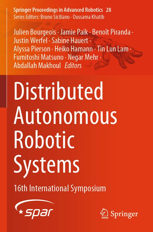 Produktbild: Distributed Autonomous Robotic Systems