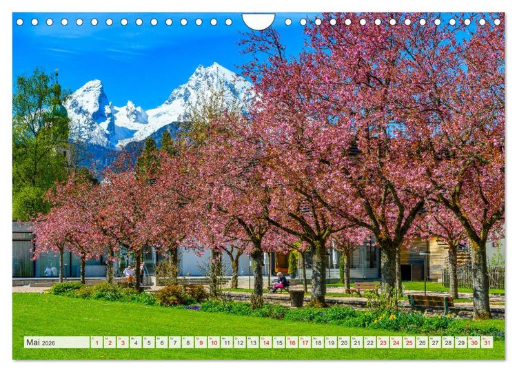 Produktbild: Urlaub im Berchtesgadener Land (Wandkalender 2026 DIN A4 quer), CALVENDO Monatskalender