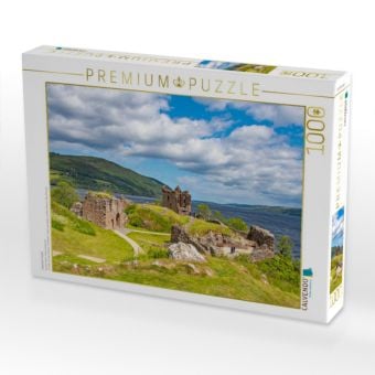 Produktbild: CALVENDO Puzzle Urquhart Castle | 1000 Teile Lege-Gr&ouml;&szlig;e 64x48cm Foto-Puzzle f&uuml;r gl&uuml;ckliche Stunden